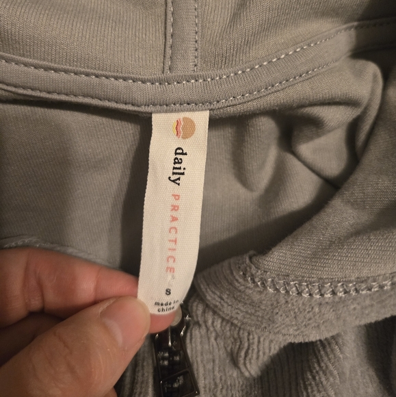 Anthropologie Daily Practice Zip Front Dress - Picture 6 of 7